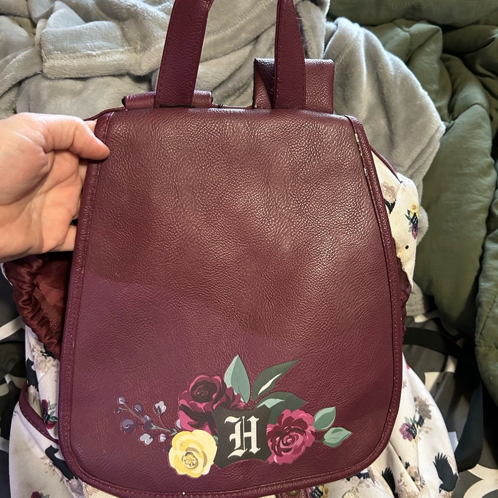 Loungefly Harry Potter Floral Backpack